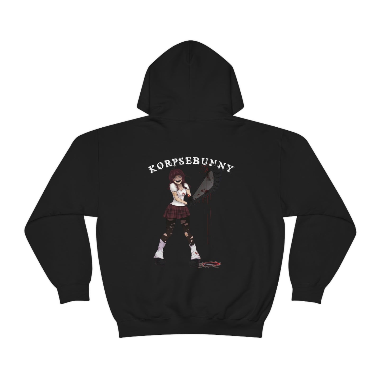 korpsebunny chainsaw hoodie :3 - black