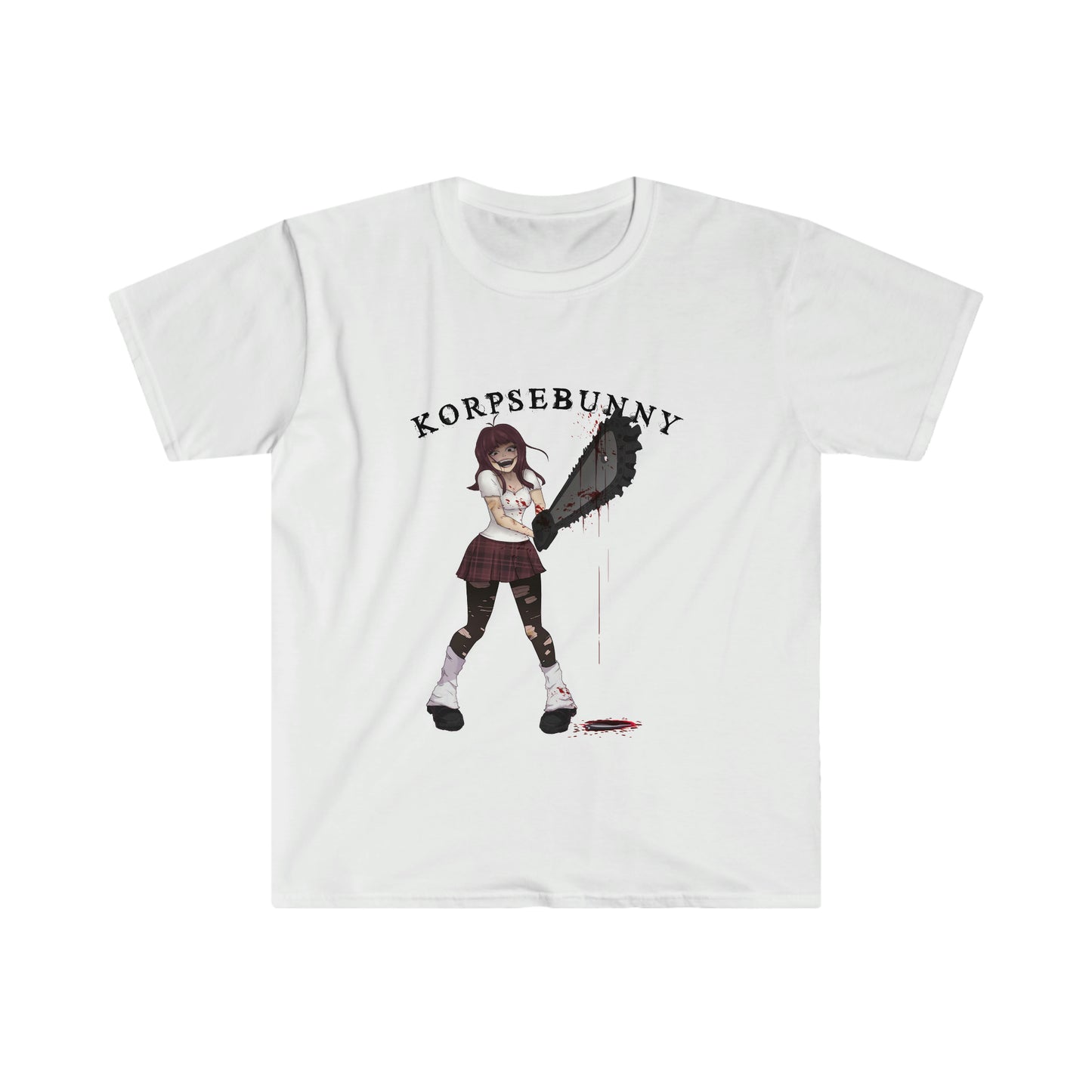 korpsebunny chainsaw tee :3 - white